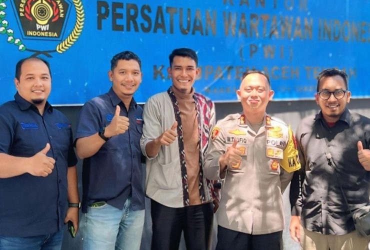 Kapolres Aceh Tengah Sambangi PWI, Bangun Sinergi Demi Demokrasi Sehat