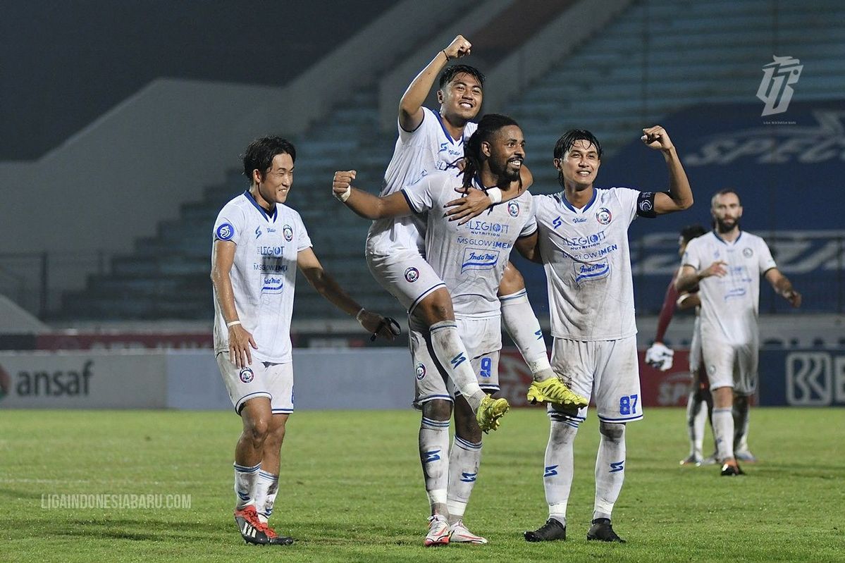 Malut United Ditahan Arema FC 1-1, Rekor Tak Terkalahkan Berlanjut